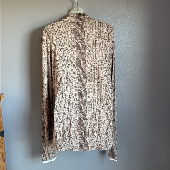 Worth New York turtleneck sz M * knit sweater look * - Picture 4 of 8